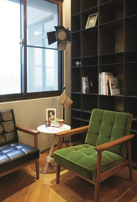 如此顛覆想像的住家風格,是相當年輕的Allan的夢想階