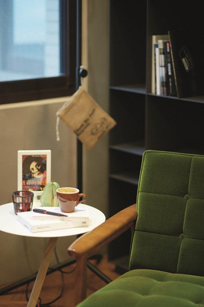 如此顛覆想像的住家風格，是相當年輕的Allan的夢想階