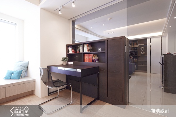 自然的木材質,能創造居家溫潤減壓的生活感,也可以是