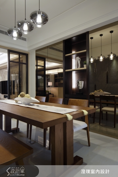 不論是現代簡約、內斂的自然的人文空間，質感溫潤的木