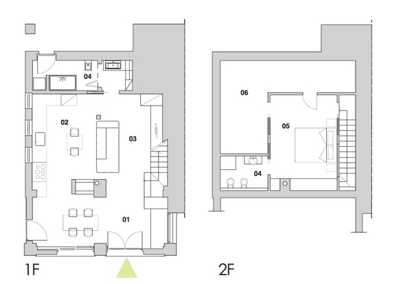 你想得到嗎? 眼前的這座住宅,是從車庫改造來的,空
