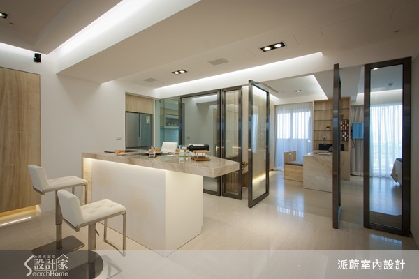 小編帶你看好宅:為了能夠讓35坪的空間看起來更遼闊寬