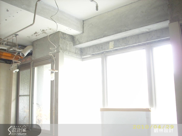 接手裝修到一半的透天住宅，必須將原裝潢拆除，管線重