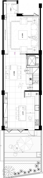 接手裝修到一半的透天住宅,必須將原裝潢拆除,管線重