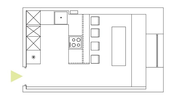 本案位在莫斯科，來自當地的Geometrix Design設計公司