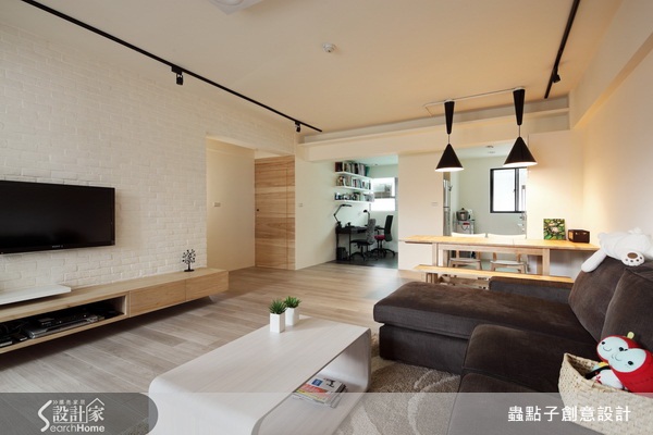 木質空間人人愛，近年則成為居家空間的設計新主流。蟲