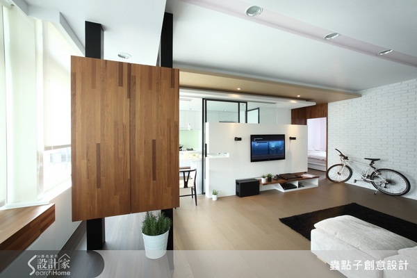 木質空間人人愛，近年則成為居家空間的設計新主流。蟲