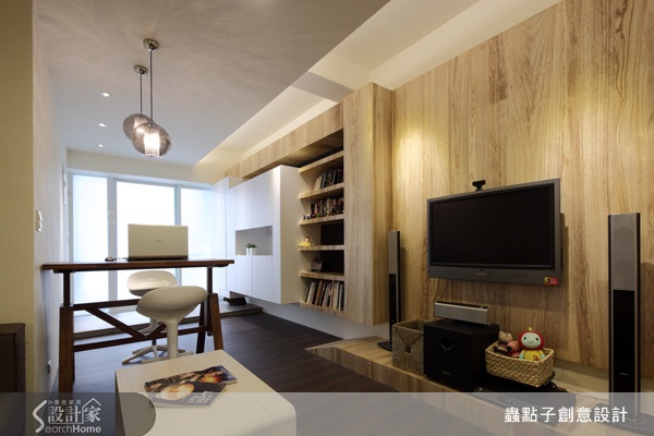 木質空間人人愛，近年則成為居家空間的設計新主流。蟲