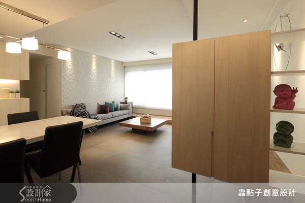 木質空間人人愛，近年則成為居家空間的設計新主流。蟲