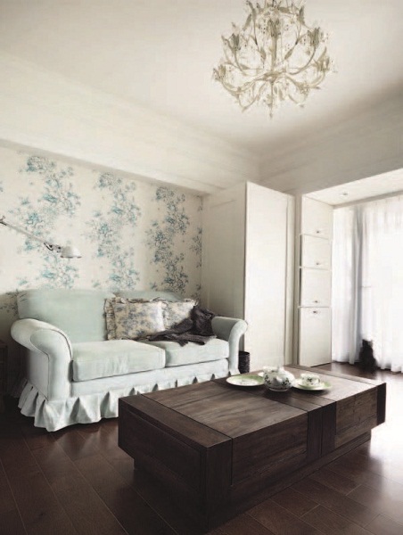 屋主為30歲左右女性,第一次可以自己決定家的樣貌和擺