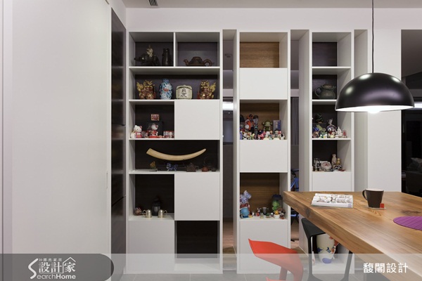 牆面是構成空間的基本結構,而收納又是居家生活不可或