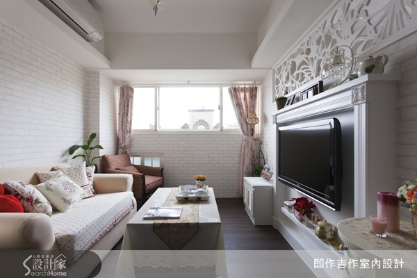 營造溫馨悠閒的白色鄉村居家生活,其實很簡單,家具櫃