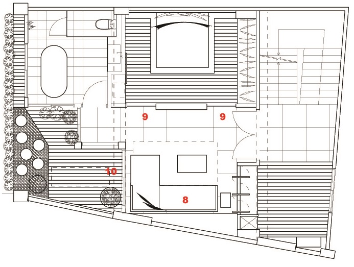 老屋翻修很容易遇到空間不平整的問題，豐聚室內設計利