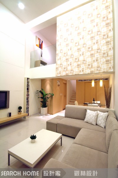 錯層設計的樓中樓建築架構，經常出現在獨棟或連棟透天