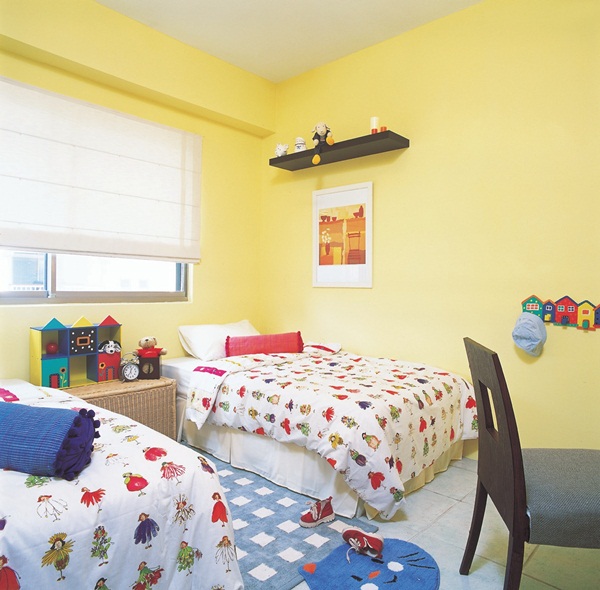 以純粹睡眠為主的親子兒童房設計,讓孩子可以好好睡覺