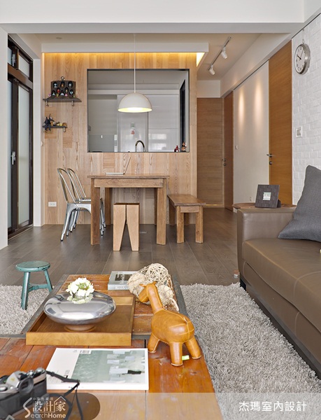 嚮往紐約的自由自在,喜歡北歐的恬適溫暖,於是將兩者