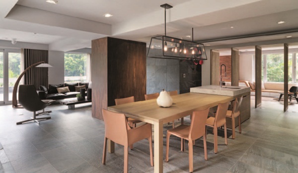 屋主期望設計師能將空間打造成如相片中的風景一般，於