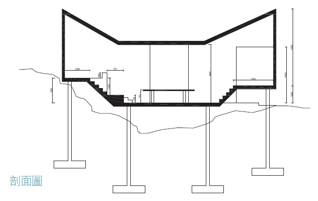 隱身於新竹縣寶山鄉水庫附近的T House，又有諧音「tea