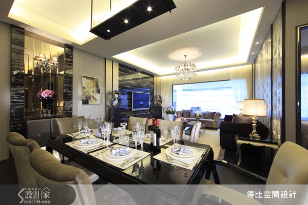 居家裝潢設計中，為求空間能有放大、延伸效果，通常在