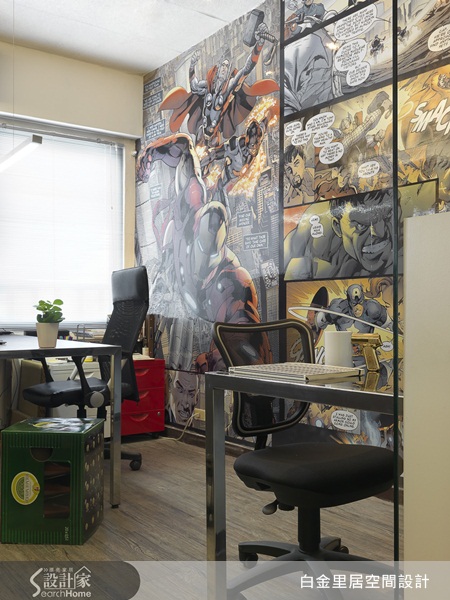 別再煩惱家中沒有適合安排端景的空間了，牆面就是最好