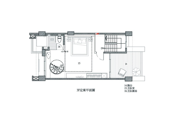 這是一間位於淡水三層樓的獨棟別墅，一樓部分規劃為公
