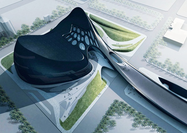 Zaha Hadid,為伊拉克裔英國建築師,生於巴格達,後定
