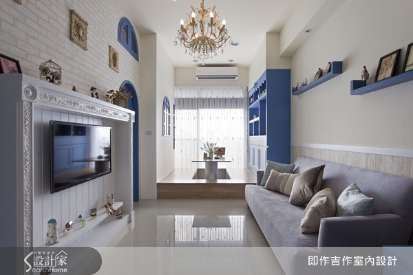 本案為約20坪的樓中樓,鄰近學區,屋主將此作為兒女求