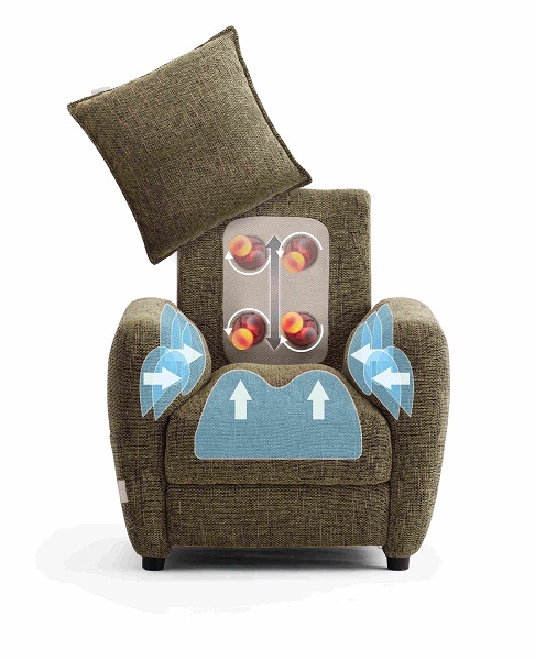 想要買台按摩沙發，是不是害怕體積太大影響了使用空間