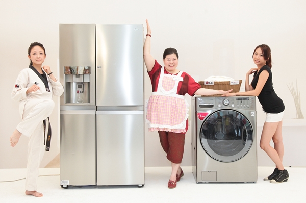 我的天~這些媽媽們也太有戲了！台灣LG在4月15日「五心