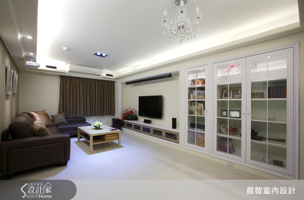 小編帶你看好宅:晨智室內設計利用線條將空間張力突顯