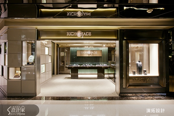 位於台北遠企的珠寶店，主要是以翡翠為主打商品，但近