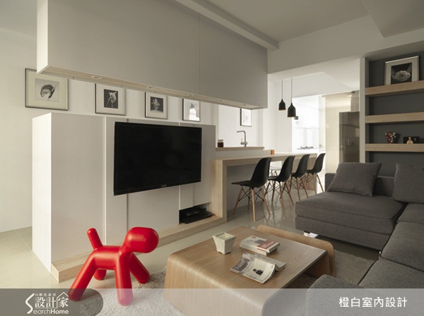 小編帶你看好宅:狹長的屋型本難將空間有效發揮，設計