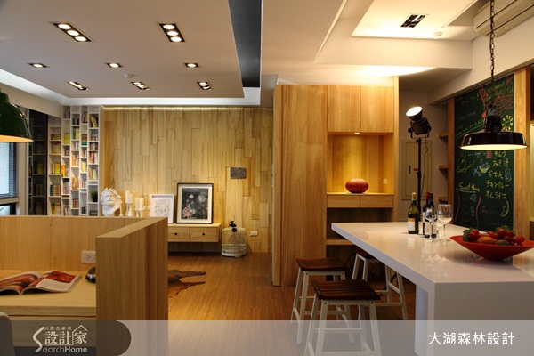 本案位於台北內湖,家庭成員有夫妻與小孩共三人。由於