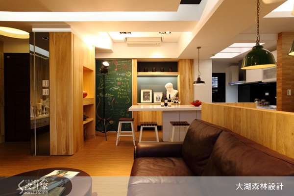 本案位於台北內湖,家庭成員有夫妻與小孩共三人。由於