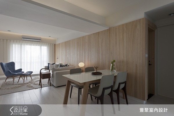 根據屋主的需求，24坪的住宅裡除了主臥和小孩房之外，