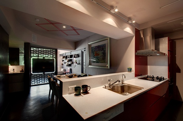 小編帶你看好宅: 原本這戶中古屋的室內光線稍嫌陰暗,