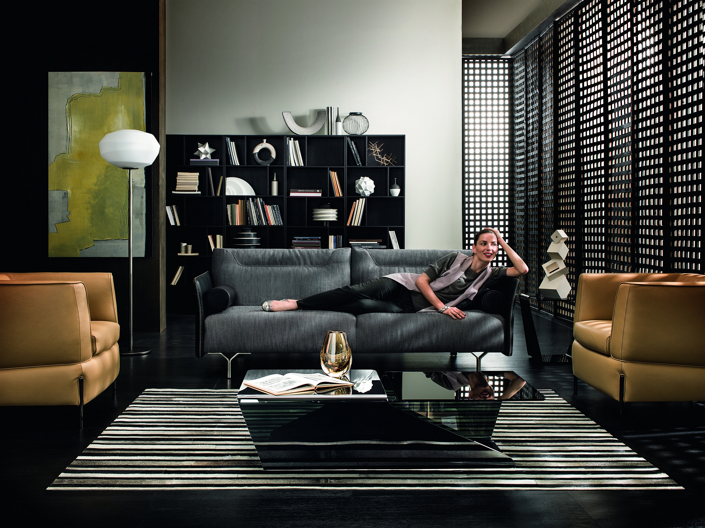 皮革沙發領導品牌Natuzzi，配合義大利總部設計風格與