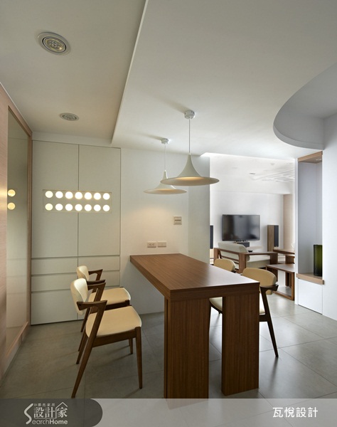 不一定要花俏繁複的裝飾,簡單的幾何造型與線條創意就