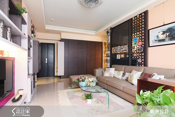 花片元素總覺得跟中式風格脫離不了關係，但其實不然，