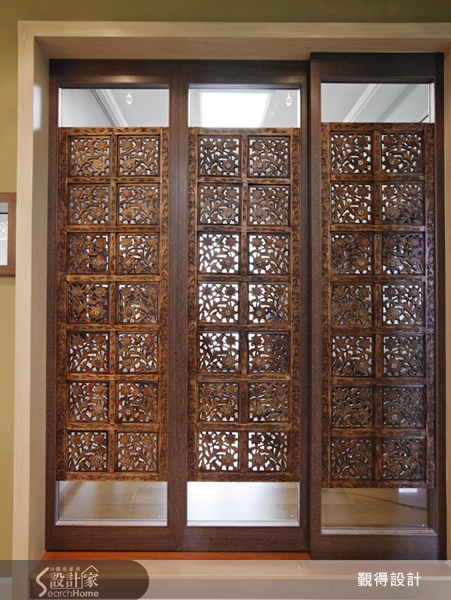 花片元素總覺得跟中式風格脫離不了關係，但其實不然，