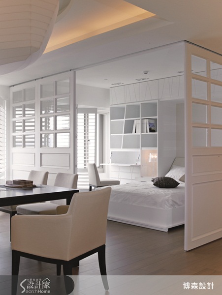 當居家空間不夠大時,又很想要有很多隱密空間,其實可