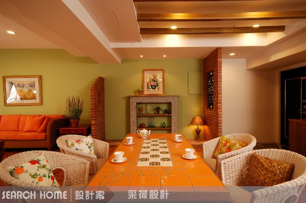 許多熱愛鄉村風格居家的人，特別偏愛磁磚、復古磚及手