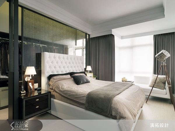 演拓設計保留原先格局,在材質運用上費心,同時也廣泛