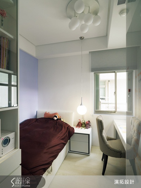 演拓設計保留原先格局,在材質運用上費心,同時也廣泛