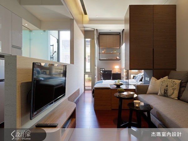 有人喜歡居家空間華麗繁複,但也有人喜歡盡量簡單而有