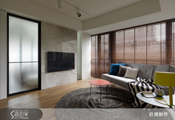 寸土寸金的台北市,把錢花在室外空間是似乎是件奢華的