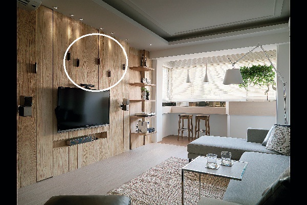 居家空間中，櫃子佔了很大的比例，除了以木作方式製作