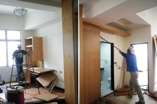 居家空間中，櫃子佔了很大的比例，除了以木作方式製作