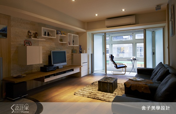 本案是位於台北市的老屋改建案例，空間坪數有33坪，雖