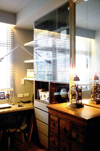 居家空間中，櫃子佔了很大的比例，除了以木作方式製作